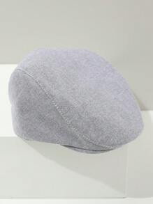 1pc Baby Beret Hat, Unisex Toddler Baseball Cap, Casual Fashion Newsboy Hat For Baby Boys & Girls, Spring