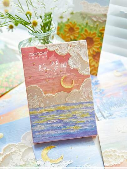 30 Stück/Set elegante Postkarten, künstlerischer Ölmalerei-Stil, sinnvolles Geburtstagsgeschenk, Grußkarte, Segenswunschkarte, Neujahrgeschenk, für Freunde und Familie, Schulstart, Schulmaterial