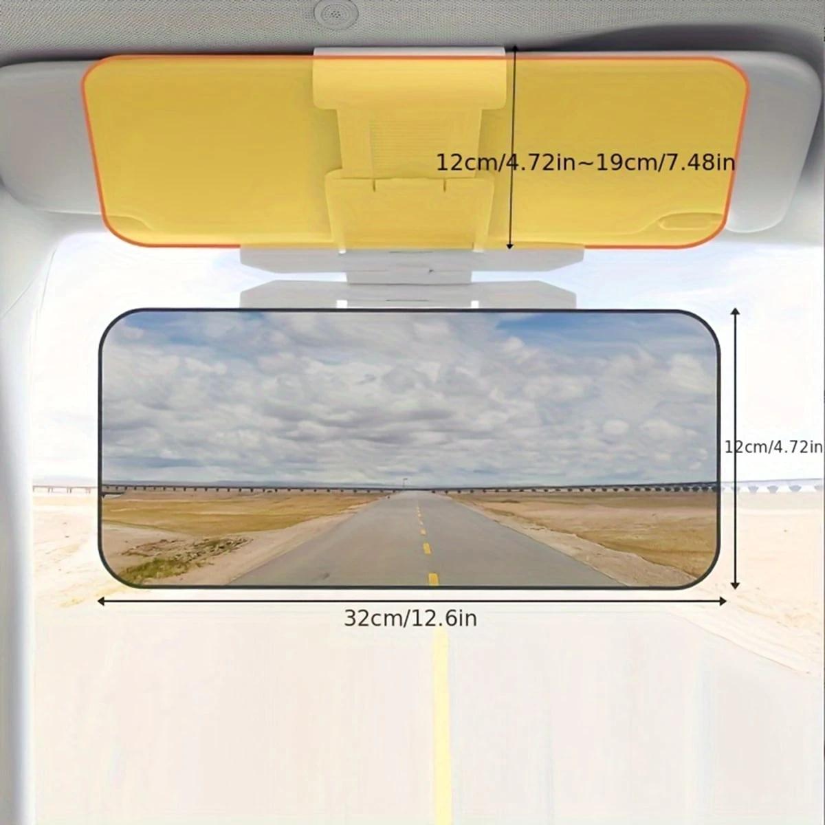 Pare-Soleil Anti-éblouissant Pour GPS Voiture 6,5 Pouces - Protection Écran Navigateur