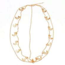 1 件时尚欧美波西米亚水滴形绿松石多层链流苏头饰适用于新娘和节日女士头饰万圣节