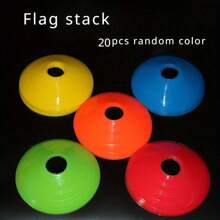 20pcs PVC Soccer Training Cones - Suitable For Agility And Speed Drills, Ideal For Youth Athletes