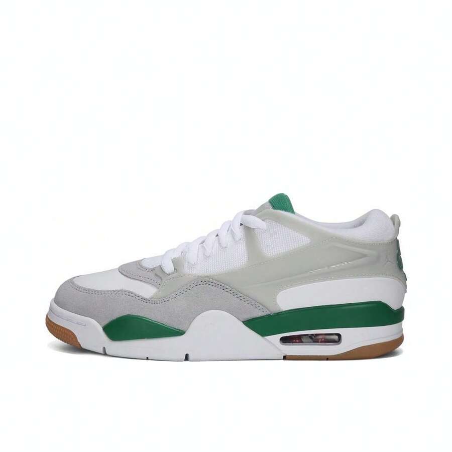 Nike Zapatillas de baloncesto Air Jordan 4 RM de 2025, de corte bajo, modelo FQ7939-103 - Blanco - Ver 1
