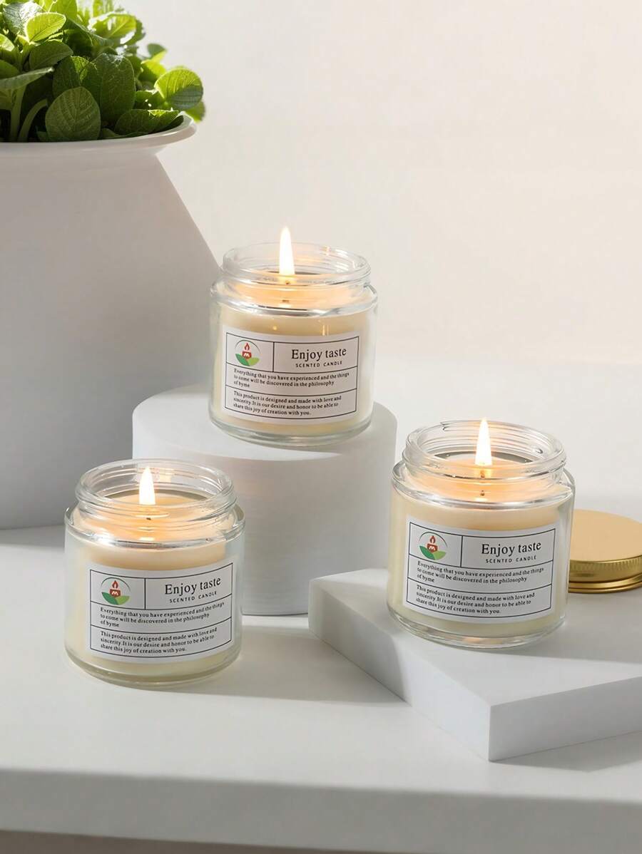 1 nến hộp màu trắng, hương hoa lan Nam Phi, hương chuông gió xanh, nến thơm hoa oải hương, sáp đậu nành 100g, thích hợp để trang trí nhà cửa, đặt trên bàn, phòng ngủ, phòng học, phòng ăn, thư giãn và làm dịu, sử dụng tại nhà, sử dụng tại văn phòng, quà tặng ngày lễ, quà tặng cho mẹ - Nhiều màu - Xem 1