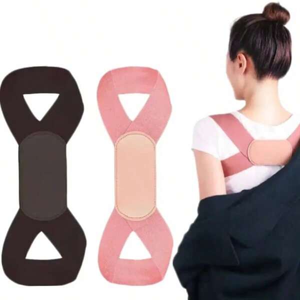 Adjustable Posture Corrector - Unisex Back Support, Suitable For Kyphosis Prevention, Spine Correction, Prolonged Sitting Or Sports Recovery, Lightweight And Comfortable
