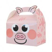 16pcs Farm Animal Tote Bag Farm Theme Candy Gift Box Perfect For Birthday Parties And Celebrations - Multicolor - View 15