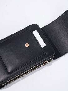 1 Piece 斜挎包 触屏钱包 女士钱包 长款钱包 拉链钱包 手机钱包 旅行钱包 多层带卡槽 可装信用卡/身份证/钱/现金/护照 多功能 带腕带 旅行商务通勤 经典简约休闲 仅限女性 新手和白领 大容量 多功能实用 - 彩色 - 查看 7