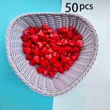 10 à 50 pièces Boutons décoratifs de forme de cœur colorés au hasard, fermoir décoratif, cordon de verrouillage, crochet à ressort, fermoir en forme de groin de cochon, fermoir de carte, bouton de réglage élastique, bouton d'arrêt