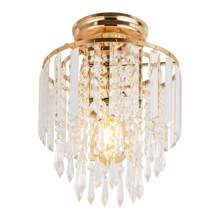 HYYKJ-US Modern Chandelier Crystal Light, Crystal Ceiling Light, 3 Levels Crystal Raindrop Chandelier - 1 - View 5