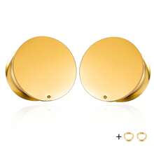 2 件 DIY 耳塞 不锈钢耳道塞 穿孔首饰 耳扩器 拉伸器 吊坠耳塞 适合男女 - DIY - 查看 15