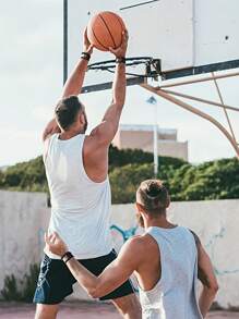 1pc Sports Wrist Wrap, Compression Stability Brace, Volleyball/Basketball Adjustable Comfortable Wrist Support Strap, Provides Extra Wrist Support - Multicolor - View 9