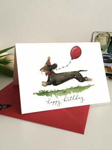 1 套家庭女儿感谢卡、明星卡、有趣的生日卡、可爱的狗幽默姐妹纪念品、送给她的礼物 - 多顏色 - 查看 9