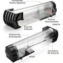 Trampas Para Ratas Ratones Efectivas Automática 2pcs - transparente - Ver 4