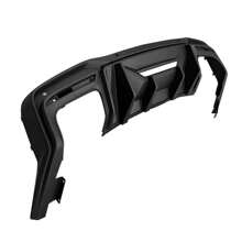 Rear Bumper Conversion W/ Diffuser Lip For 2024-2025 Fords' Mustang 7th Gen S650, PP OE Style Unpainted Rear Bumper Cover Rock Style Matte Black Rear Diffuser 5PC Best Car Styling Accessories For New Year - 霧面黑色後擴散器和未塗漆桿蓋 - 查看 7