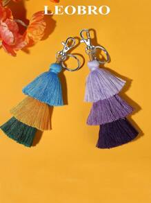 10/20/40pcs Zinc Alloy Lobster Clasp, Spring Keychain, Rotating Buckle, Hanging Rope, Snap Buckle, Keyring, Handicraft, Hardware, Luggage Accessories - Multicolor - View 6