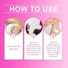 Body Bath Gift Set, Body Lotion 120ml + Body Milk 3.53oz, Improve Skin Texture, Make Skin Feel Smoother, Moisturize Skin, Make Skin Look Younger. - Hot Pink - View 8