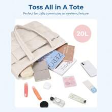 1 件柔软绗缝手提包，女士手提单肩包，时尚简约设计，适合旅行、存储、珠宝、化妆品、整理