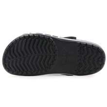 Crocs Baya镂空男女通用款木屐，轻便透气，休闲沙滩木屐/凉鞋，建议买小一码。 - 黑色/白色 - 查看 9