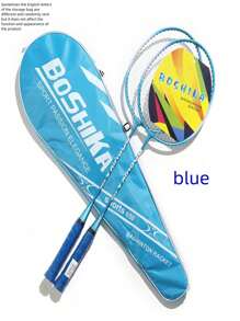 2pcs Alloy Iron Badminton Racket Adult Training Set Split Style Badminton Racket Training Badminton Racket Home Outfit Student Training - Multicolor - View 7