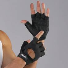 VBOSI 1 Paar Damen Herren verstellbare rutschfeste atmungsaktive superleichte Gewichthebhandschuhe mit Vollhandschutz und Schaumstoffpolster für Radfahren, Training, Fitness - Verschiedenfarbig - Übersicht 19