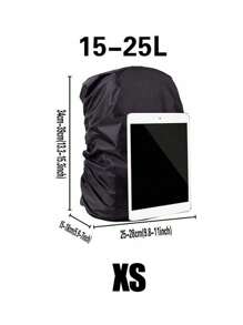 Travel Backpack Rain Cover Backpack With Reflective Stripes, 15-75l Waterproof Bag Camping Mountaineering Dustproof Rain Cover Backpack Protective Cover, Backpack Rain Cover Outdoor Mountaineering Waterproof Cover Schoolbag Rain Cover Dust Cover, Suitable For Mountaineering, Tourism, Beaches, Fishing, Cycling And So On.