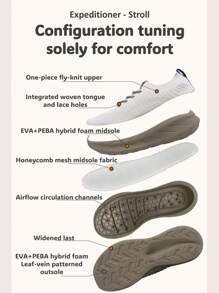 BMAI 男士 2025 年春季新款 Expedition Walker 轻便舒适休闲鞋，适合快走：这是一款提供卓越缓冲性能的理想训练鞋。