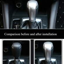 Pegatina decorativa para pomo de cambio de marchas de coche, compatible con modelos 2, 3, 6 BM, GJ, Demio, CX3, CX5, CX8, CX9, Axela de 2014 a 2021 y 2022, accesorios