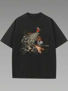 Korn Follow Cliff T Shirt - màu đen - Xem 1