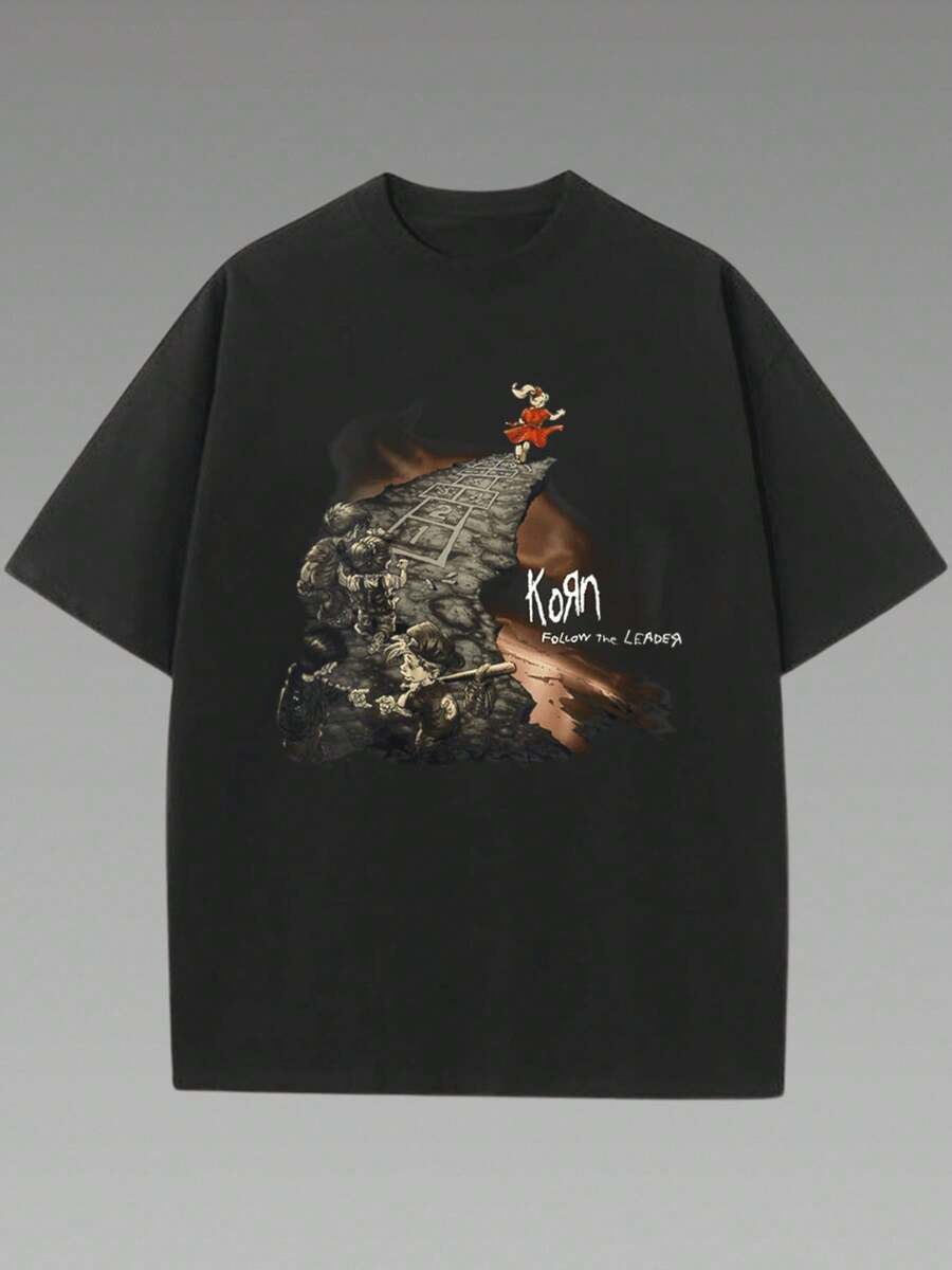Korn Follow Cliff T Shirt - màu đen - Xem 1
