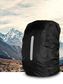 Travel Backpack Rain Cover Backpack With Reflective Stripes, 15-75l Waterproof Bag Camping Mountaineering Dustproof Rain Cover Backpack Protective Cover, Backpack Rain Cover Outdoor Mountaineering Waterproof Cover Schoolbag Rain Cover Dust Cover, Suitable For Mountaineering, Tourism, Beaches, Fishing, Cycling And So On.