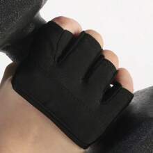 1 Paio di guanti fitness con quattro dita per donna, guanti traspiranti, sottili, antiscivolo e resistenti all'usura, adatti per yoga aereo, pilates, allenamento con i pesi, guanti senza dita unisex per palestra, accessori per palestra, sport, casa, esercizio, guanti da donna per palestra, guanti da boxe, guanti da palestra, guanti da uomo per palestra