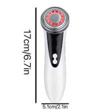 Household Beauty Equipment, Imported Massagers, Three-In-One Massagers, LED Portable Beauty Tools, Facial Beauty Tools - trắng - Xem 4