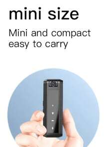 Ultra-HD 1080P Sports Mini Camera Sleek Lightweight Outdoor Adventure Companion With Advanced Night Vision Multi-Functional Portable Digital Video Recorder Compact BodyCam For Police And Action Enthusiasts Featuring A Versatile 180° Rotating Lens For Unparalleled Bike And Helmet Mounting Flexibility