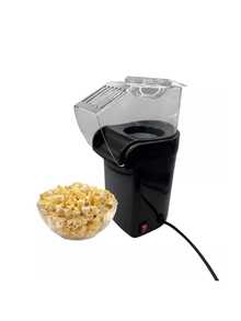 Electric Popcorn Maker Without Fat 1200w 110v Or 220v Portable Hot Air - 黑色 - 查看 2