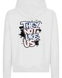 Hoodie Kendrick Lamar Sudadera - Blanco - Ver 2