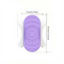 1 Piece Split Waist Torsion, Double Pedal Abdominal Machine, Rotary Waist Torsion Fitness Equipment Household Artifact - Core Strength Training Equipment Home, Office, Outdoor Fitness - Aerobic Waist Torsion Without Charging Sports Training - Purple Split Waist Twister - View 4