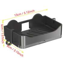 壁挂式肥皂盒架，双层浴室肥皂盒沥水架，家用浴室壁挂式肥皂收纳架