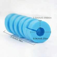 2/4/10/16 Stücke Kabelschutz, Spiralwickler aus Silikon für Lade-Kabel, Kabel-Organizer-Abdeckung, für Smartphone USB-Ladekabel Zubehör, bunte Datenleitungsschutz Kabelenden (Farbe zufällig)
