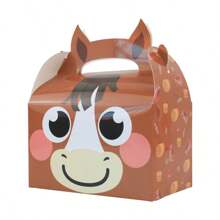 16pcs Farm Animal Tote Bag Farm Theme Candy Gift Box Perfect For Birthday Parties And Celebrations - Multicolor - View 18
