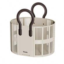 Cestino per biancheria in plastica pieghevole con manico, cesto portabiancheria grande e pieghevole, facile da trasportare, contenitore per rifiuti salvaspazio per lavanderia, camera da letto, dormitorio, camper - Multicolore - Visualizzare 10