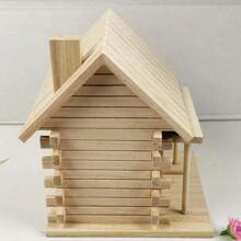 Accesorios para jaulas de pájaros, casas para pájaros de exterior, casa de pájaros de madera, caja de anidación, nidos de pájaros colgantes, decoración para el hogar y jardín - 1 - Ver 3