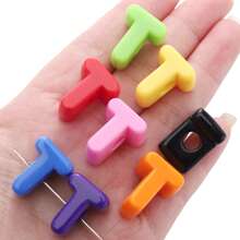 10pcs Letter 3D Beads -Random Color Mixing Of Number Beads, English Letter Beads- Used For Jewelry Creative DIY Make, Such As Bag Chains, Waist Chains,Phone Chains Accessories