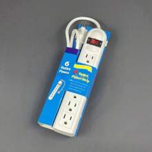 EXTENSION POWER STRIP 6 OUTLETS AC Power Strip, 6 Pin Socket With Switch, 6 Outlets, 1M Extension Cable - US B Type Plug(110-127V) - View 8