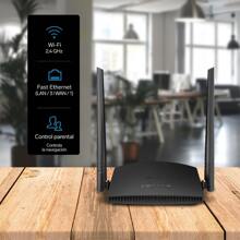 Repetidor Stereen / Router Wi-Fi 300 Mbps 2,4 GHz, hasta 20 m de cobertura - Negro - Ver 5