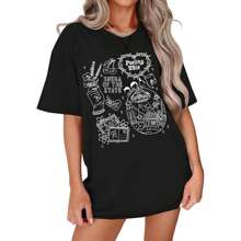 17 AÑOS DESPUÉS DIECISIETE Camiseta de regalo de cumpleaños para niño y niña de 17 años - Negro - Ver 1