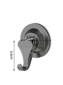 1 Stück Haftender, rückstandsfreier Haken ohne Bohren, für Badezimmer, Küche, Wohnzimmer, Schlafzimmer, starke Wandhalterung für Hüte, Kleidung, Schlüssel, Handtücher, Taschen usw. Heimdekoration, Badezimmerorganisation, Schulanfang