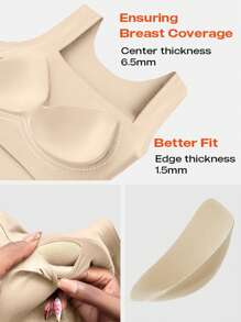 ChicMe 女式背心内置胸垫无缝无袖方领吊带背心高弹力修身休闲基本款分层衬衫