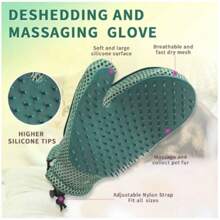 1pc Cat/Dog Lover Gift And Dog/Cat Mom Love Pet Grooming Glove For Removing Cat/Dog Lover Gift And Dog/Cat Mom Love Pet Fur, Rabbits Fur Brush, Cat/Dog Lover Gift And Dog/Cat Mom Love Pet Dog Lover And Dog Mom Love Bathing Supplies, Cat Lover And Cat Mom Love Massage Brush