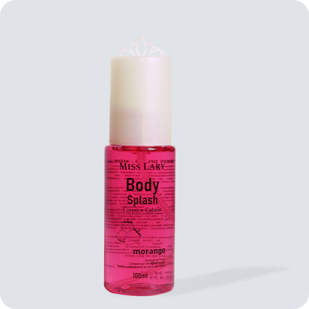Miss Lary Body Splash Corpo e Cabelo Morango