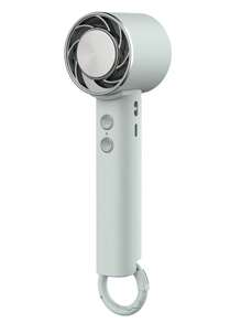 Ventilateur mini USB à main à trois vitesses réglables, refroidissement rapide, capable de créer des motifs de fleurs de glace, ventilateur à main rafraîchissant, grande capacité de 2000 mAh, longue durée de vie de la batterie, petit ventilateur, ventilateur à suspendre au cou, faible bruit, convient pour le repos à l'intérieur, le cinéma, la regarder des films dans la chambre à coucher