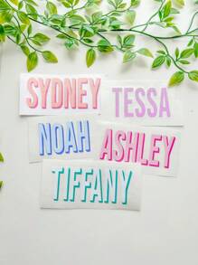 Nhãn dán tên tùy chỉnh cá nhân, kích thước 3-6 inch, nhãn dán tên hai lớp, decal vinyl tên 3D có hiệu ứng đổ bóng, decal tên tùy chỉnh, ý tưởng quà tặng cá nhân hóa, nhãn dán vinyl chống thấm nước, decal cốc, quà tặng cho nam, quà tặng cho nữ, decal tên, nhãn dán ngày tháng, trở lại xu hướng thời trang, đa chức năng, trang trí, có thể tái sử dụng, tinh tế, phong cách, chất lượng cao, nhiều màu sắc, hiện đại, tùy chỉnh, cá nhân hóa, độc đáo, quà tặng lý tưởng cho nam, quà tặng lý tưởng cho nữ, bạn trai, bố, bạn gái, mẹ, gia đình, bạn bè, phòng trà, nhà, vườn, văn phòng, cho các dịp kỷ niệm, ngày lễ tình nhân, ngày của mẹ, sinh nhật, ngày của cha, lễ tốt nghiệp, đám cưới, tân gia. - Nhiều màu - Xem 5